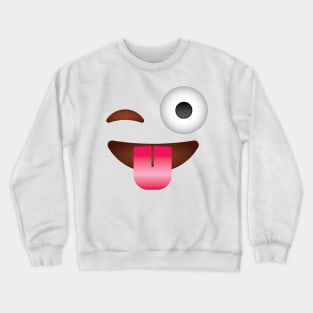 Halloween emoticon Costume' Funny emoticon Halloween Crewneck Sweatshirt